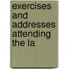 Exercises And Addresses Attending The La door Dartmouth College