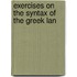 Exercises On The Syntax Of The Greek Lan