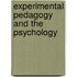 Experimental Pedagogy And The Psychology