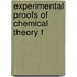 Experimental Proofs Of Chemical Theory F