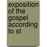 Exposition Of The Gospel According To St door James Thomson