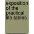 Exposition Of The Practical Life Tables