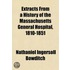Extracts From A History Of The Massachus