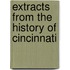 Extracts From The History Of Cincinnati
