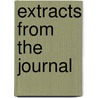 Extracts From The Journal door Margaret Woods