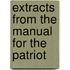 Extracts From The Manual For The Patriot