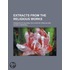 Extracts From The Religious Works
