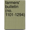 Farmers' Bulletin (No. 1101-1294) door United States. Agriculture