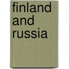 Finland And Russia door International question