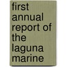 First Annual Report Of The Laguna Marine door Pomona College Laguna Laboratory