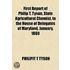 First Report Of Philip T. Tyson, State A