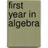 First Year In Algebra