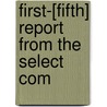First-[Fifth] Report From The Select Com door Great Britain Territories
