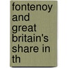 Fontenoy And Great Britain's Share In Th door Francis Henry Skrine