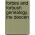 Forbes And Forbush Genealogy. The Descen