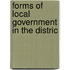 Forms Of Local Government In The Distric