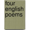 Four English Poems door Louis Du Pont Syle