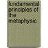 Fundamental Principles Of The Metaphysic