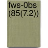Fws-0bs (85(7.2)) by Wildlife Service