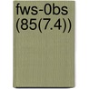 Fws-0bs (85(7.4)) door Wildlife Service