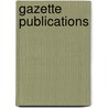 Gazette Publications by Celia Brackenbridge