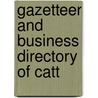Gazetteer And Business Directory Of Catt door Hamilton Child