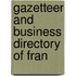 Gazetteer And Business Directory Of Fran