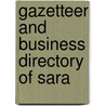 Gazetteer And Business Directory Of Sara by Hamilton Child