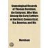 Genealogical Records Of Thomas Burnham