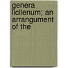 Genera Licllenum; An Arrangument Of The door Edward Tuckerman
