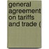 General Agreement On Tariffs And Trade (