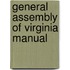 General Assembly Of Virginia Manual