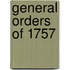 General Orders Of 1757