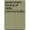 Government Control Of Radio Communicatio by United States Congress Fisheries