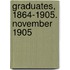 Graduates, 1864-1905. November 1905