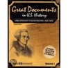 Great Documents in U.S. History Volume I by Richard Kollen