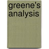 Greene's Analysis door Samuel Stillman Greene