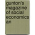 Gunton's Magazine Of Social Economics An