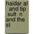 Haidar Al   And Tip   Sult  N And The St