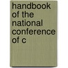Handbook Of The National Conference Of C door National Conference of Laws