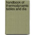 Handbook Of Thermodynamic Tables And Dia