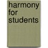 Harmony For Students