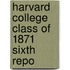 Harvard College Class Of 1871 Sixth Repo