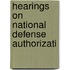 Hearings On National Defense Authorizati