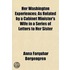 Her Washington Experiences; As Related B