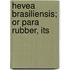 Hevea Brasiliensis; Or Para Rubber, Its