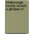 Hillsborough County Record; A Glimpse Of