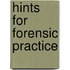 Hints For Forensic Practice