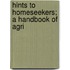 Hints To Homeseekers; A Handbook Of Agri