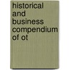 Historical And Business Compendium Of Ot door General Books